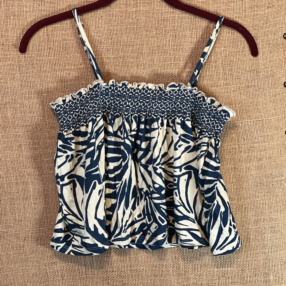 Spaghetti strop summer crop top size xs